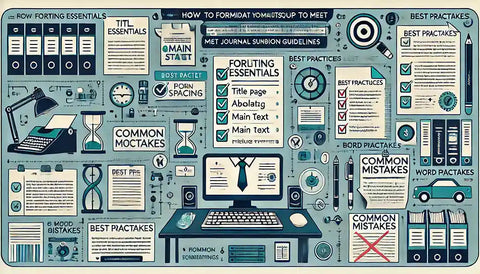 How to Format Your Manuscript to Meet Journal Submission Guidelines